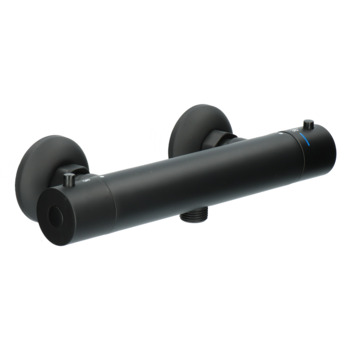 Atlantic thermostatische douchekraan Griffin Zwart 15 cm
