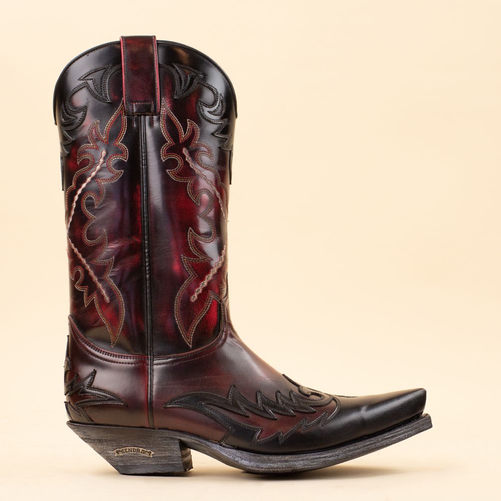 Sendra cowboyboots 9669 Rojo