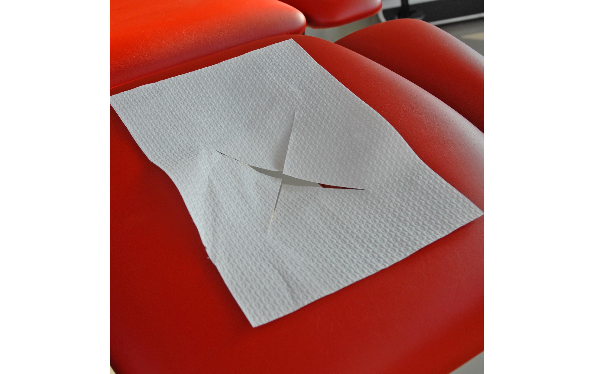 Gesichtsauflage für Massageliegen Vlies 30 x 21 cm 100 StückGesichtsauflage für Massageliegen (Vlies)