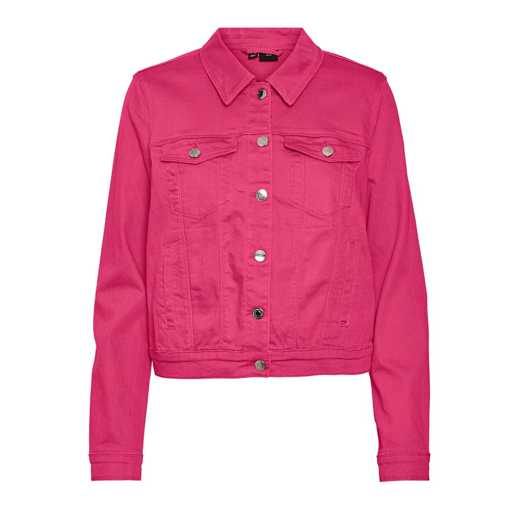 Vero Moda Veste en Jean Rose Fuchsia Femme VERO MODA Soya