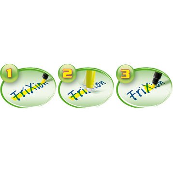 Surligneur FRIXION light, tracé: 3,8 mm, orange fluo