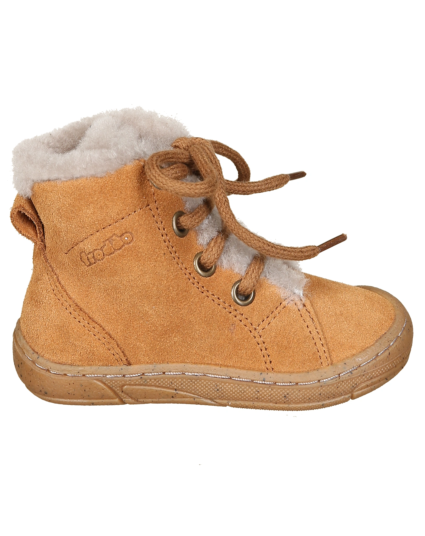 Winter-Booties MINNI SUEDE in cognac
