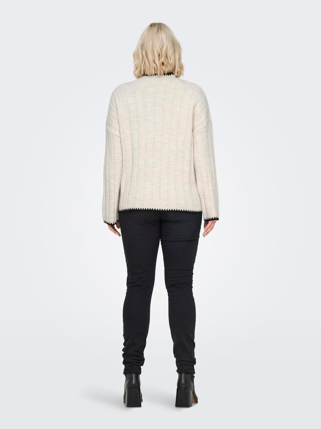 CARCHICK Strickpullover Pumice Stone