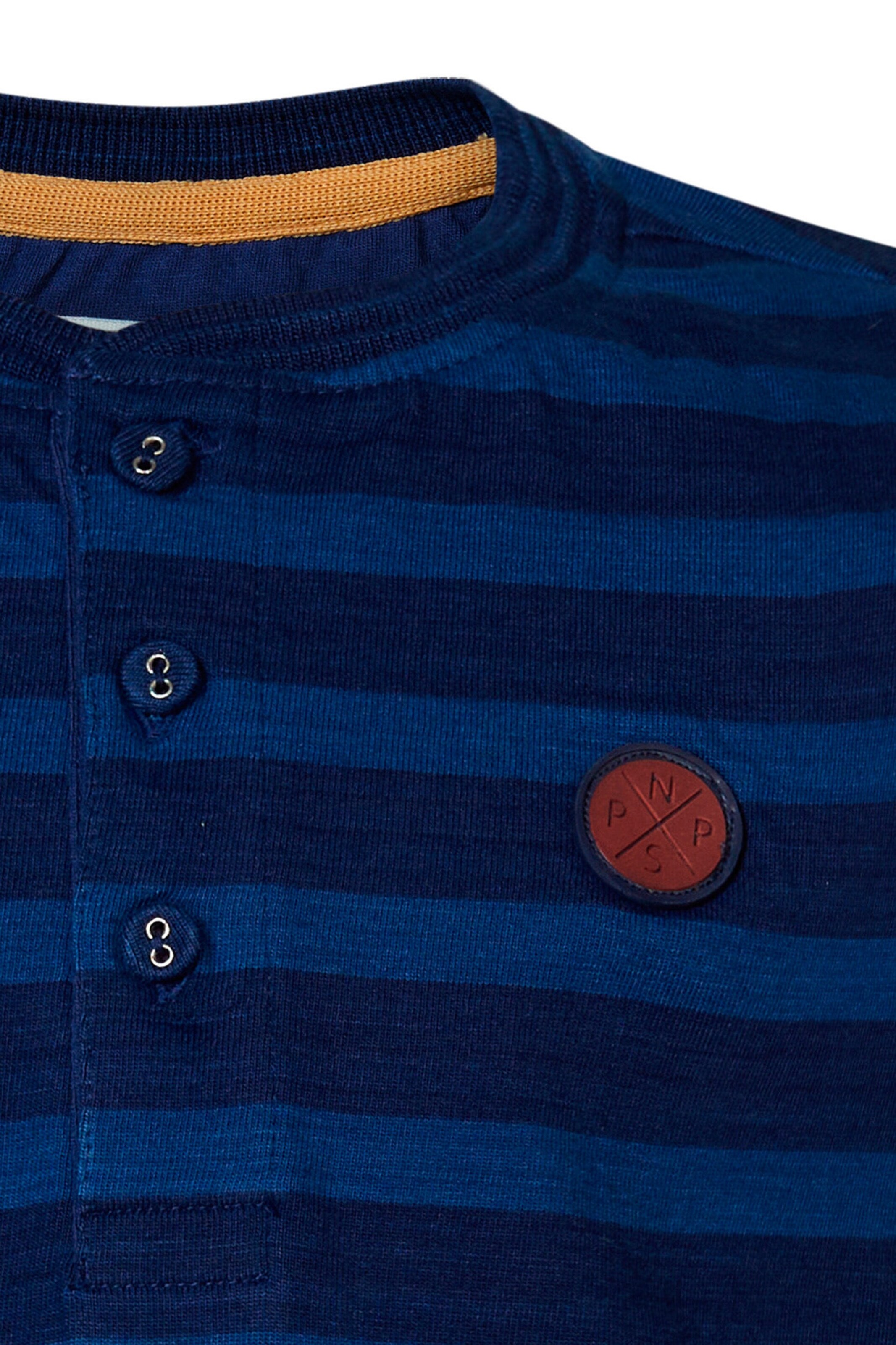 NOPPIES KIDS Langarmshirt Hautmont Indigo Blue