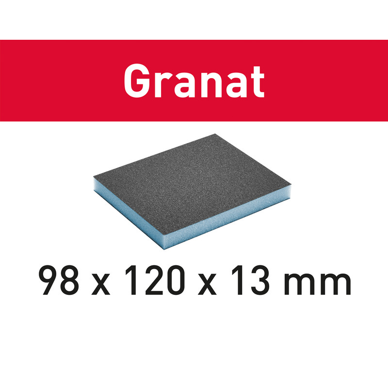Festool Granat schuurspons 97x120x13mm 220 Grit