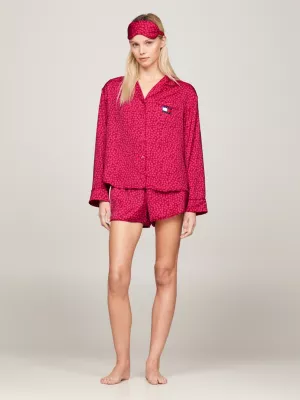 Conjunto de presente Heritage com pijama e máscara para os olhos