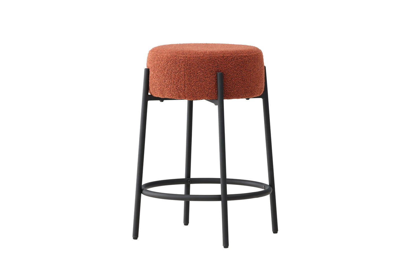 FjÃ´rd - Barstoel Rood Stof - Zithoogte 60cm - Tucson