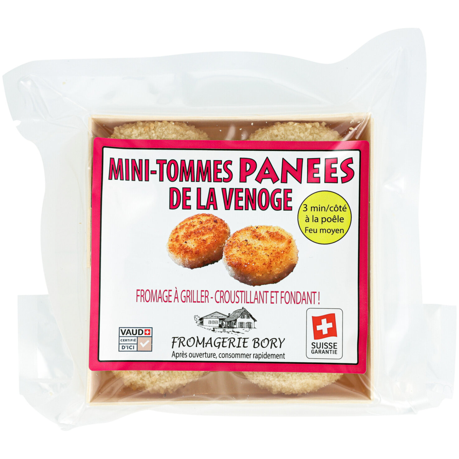 Bory Mini-Tommes paniert 4x65g