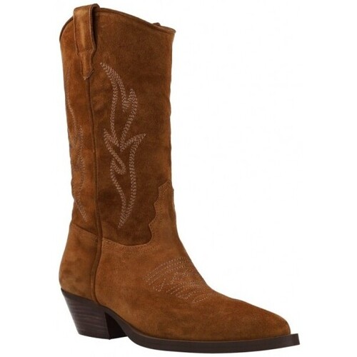 Alpe - Botas Tejanas o Camperas Mujer de Alpe Team 2084 Marrón