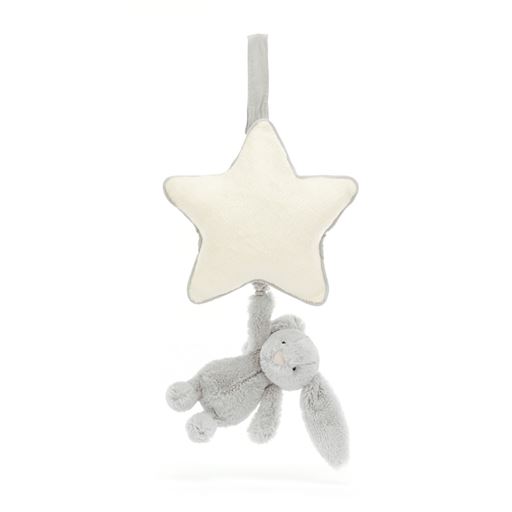 JELLYCAT Bashful Kanin Spilledåse, Silver