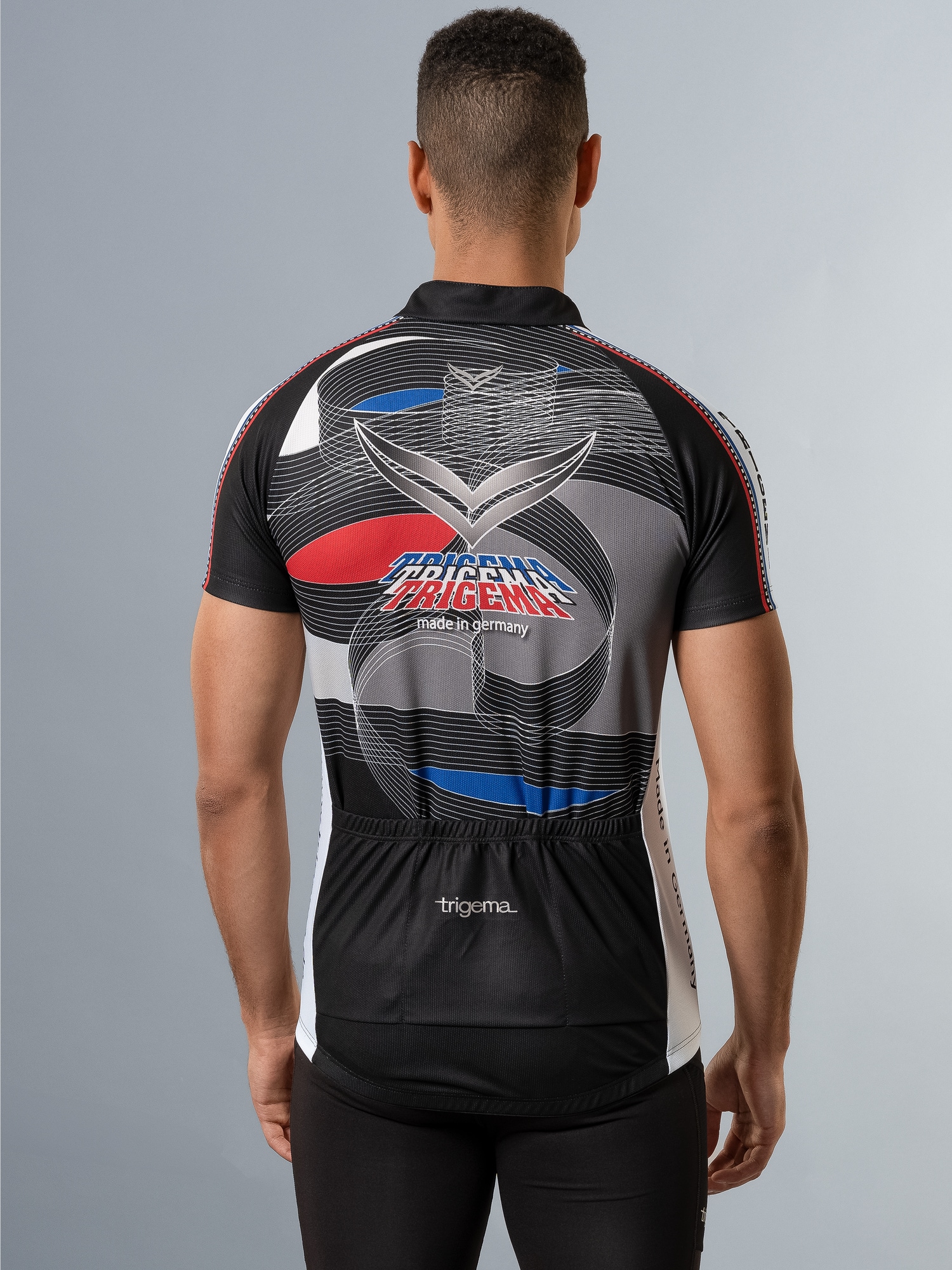Fahrradjacke aus atmungsaktivem Material Schwarz