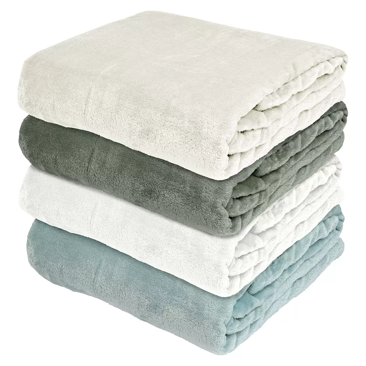 Decke Flanell jade