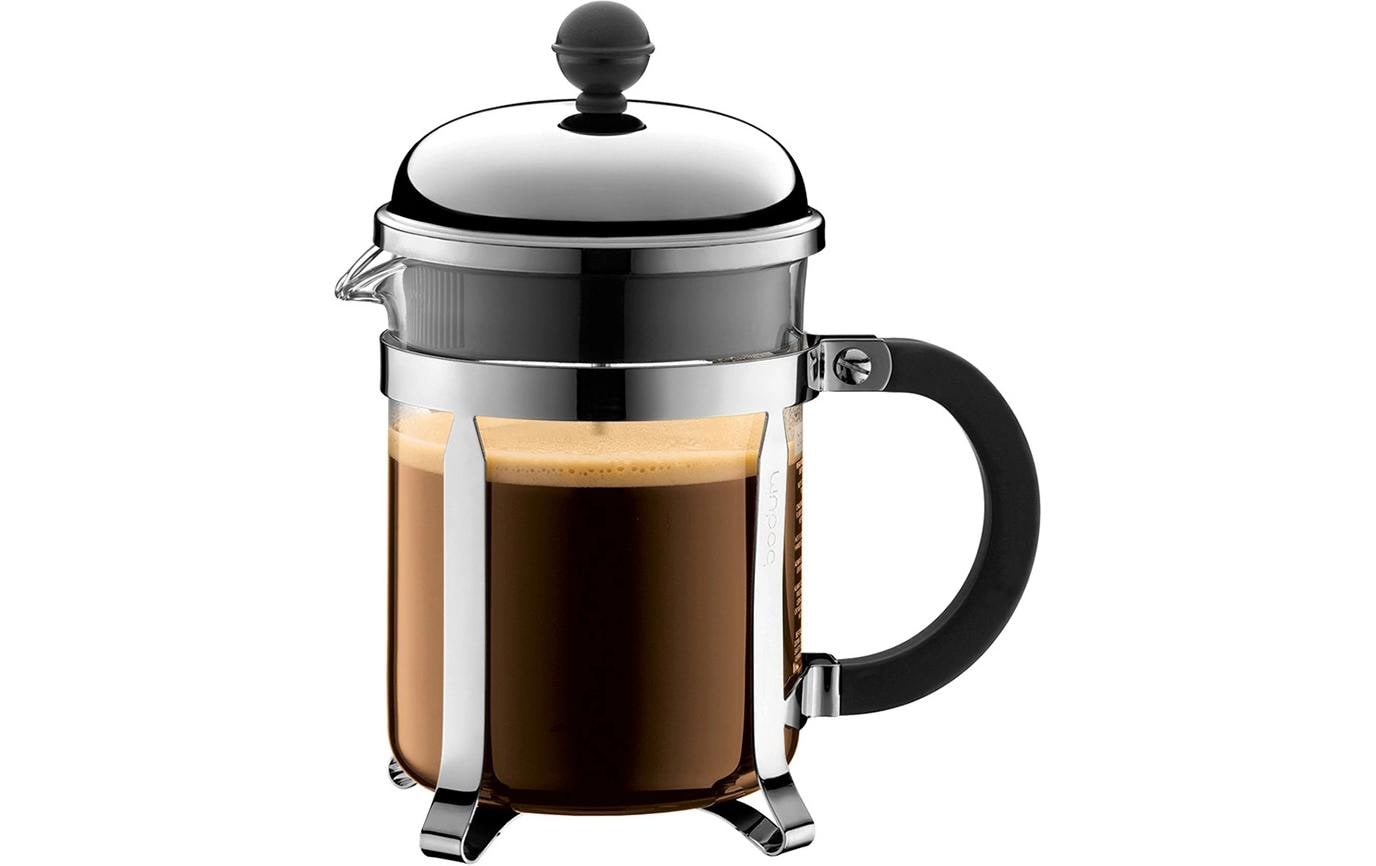 Kaffeebereiter Chambord Verchromt, Schwarz, 0.5 lFrench Press, 4 Tassen