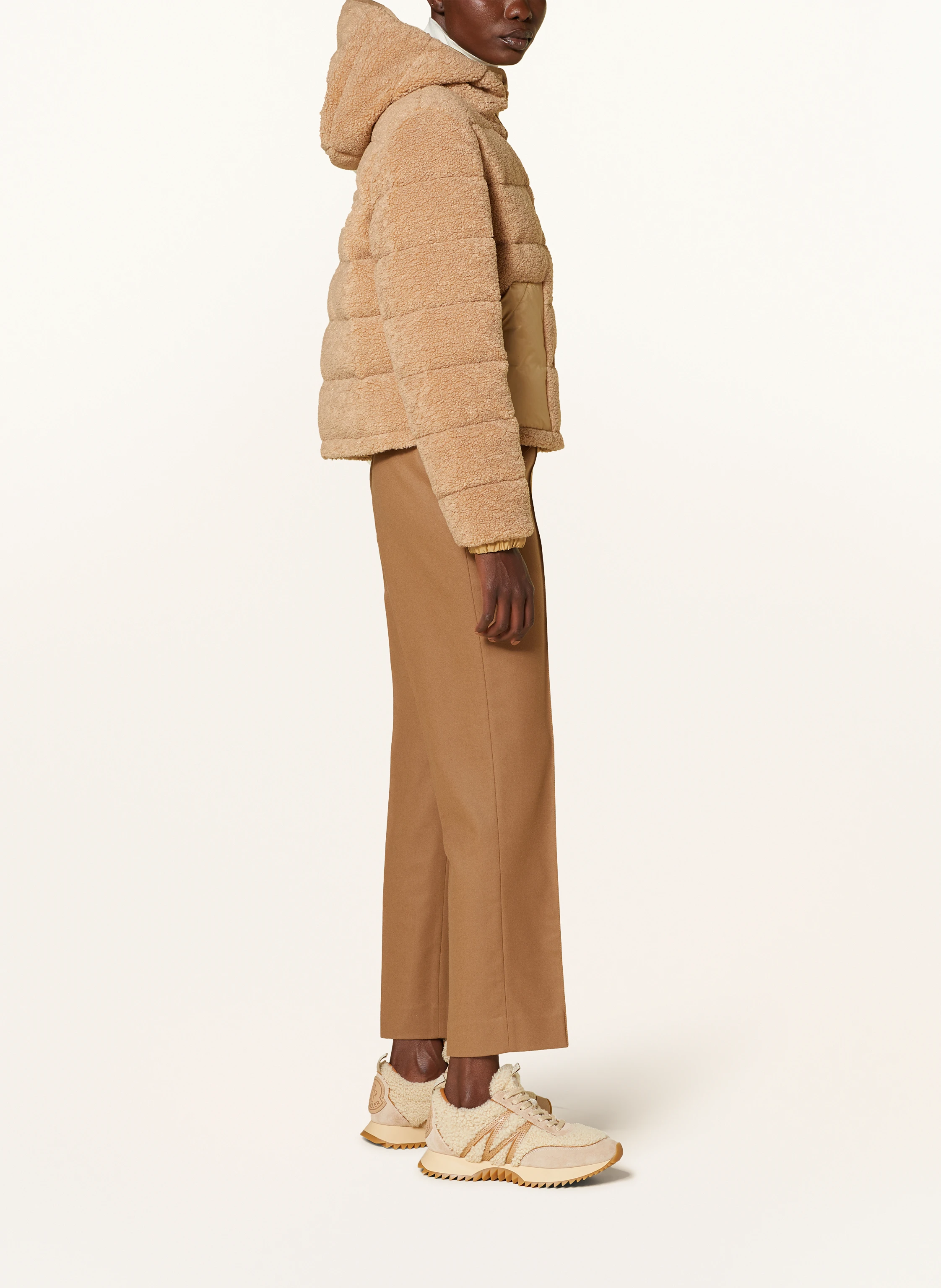 MONCLER Daunenjacke AUDRIEU aus Teddyfell