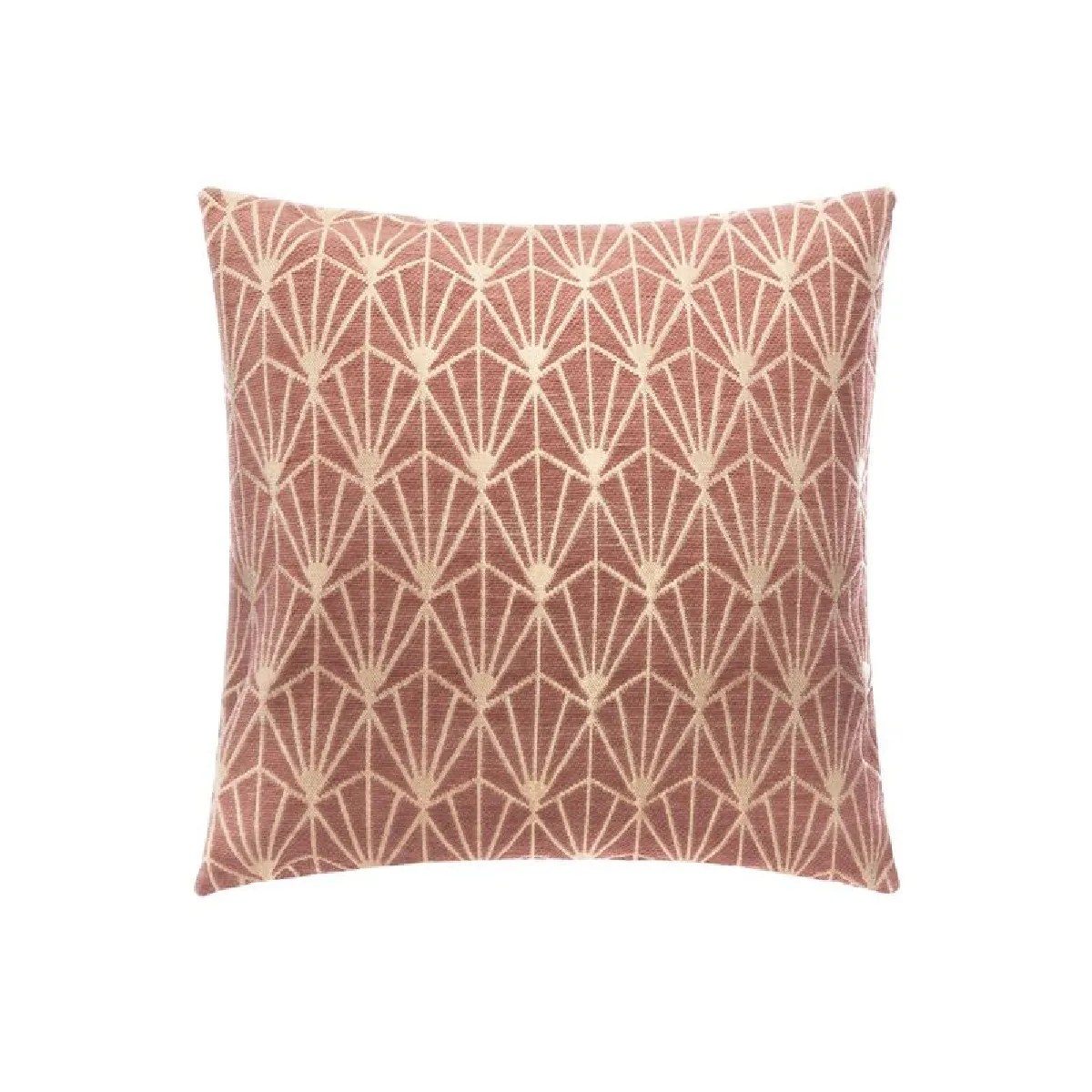 but Housse de Coussin ART DECO Rose 40x40 cm