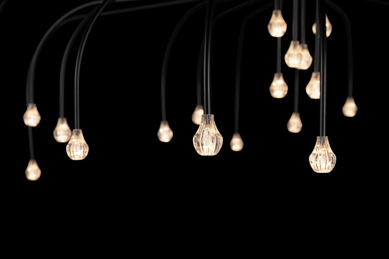 Moooi Starfall Light 30 hanglamp Ø105 LED zwart