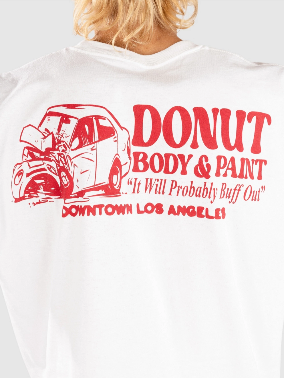 Donut Paint And Body T-Shirt white