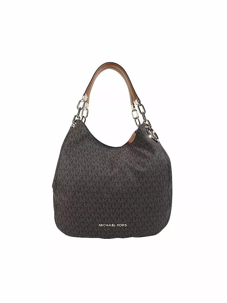 MICHAEL KORS Ledertasche - Hobo Lillie braun
