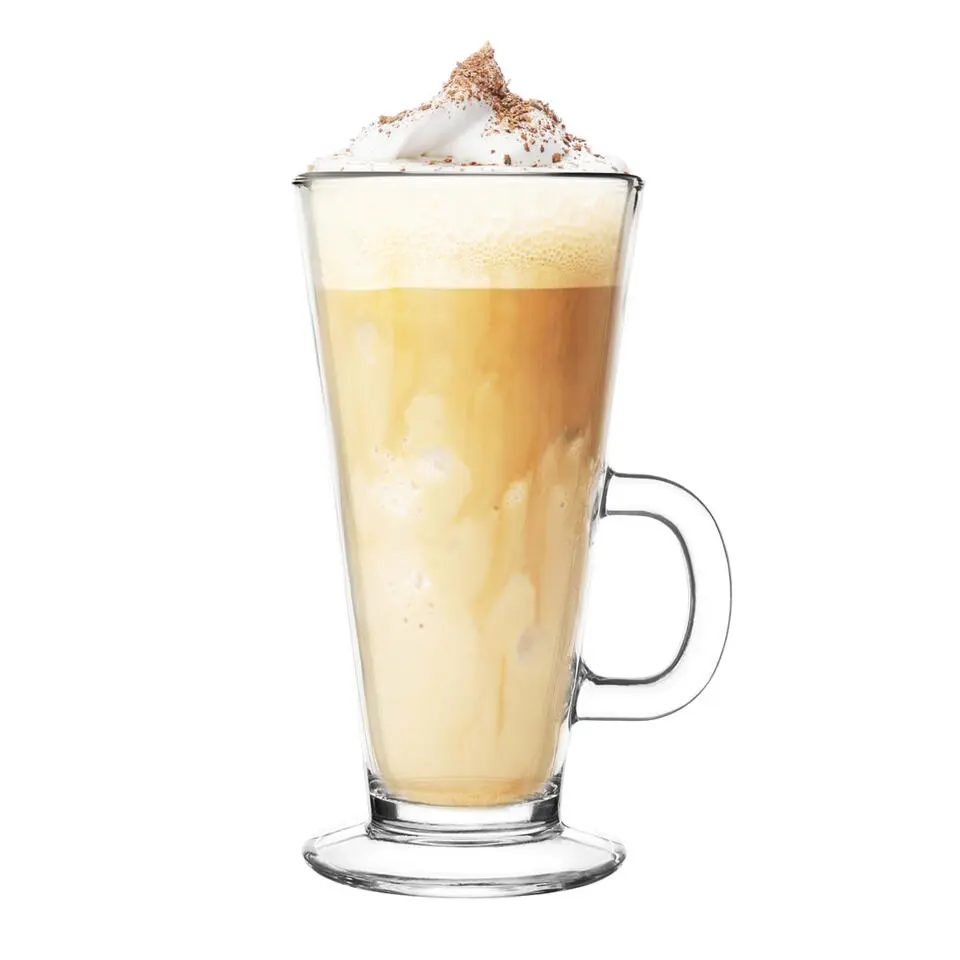 Glasmark Caffe Latte macchiato glazen Paris - glas - 6x - 250 ml