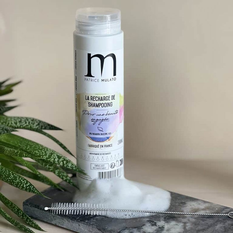 Shampooing poudre à reconstituer cheveux secs