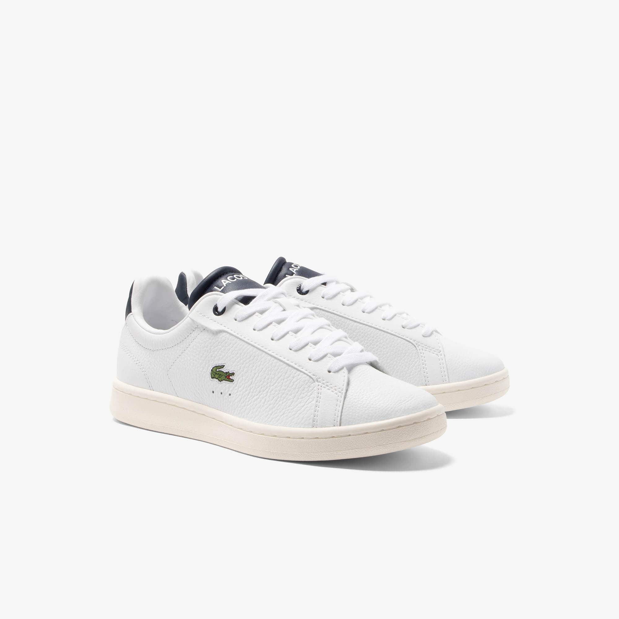 Sneakers Carnaby Pro femme en cuir color-block Sneakers - Blanc - Lacoste - Femme