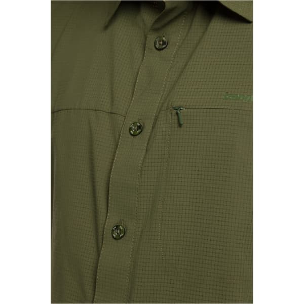 Chemise randonnée TRANGOWORLD ESERA VN BRONZE GREEN