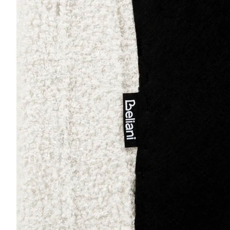 AMBILLOU - Tweepersoonsbed - Gebroken wit - 160 x 200 cm - Bouclé