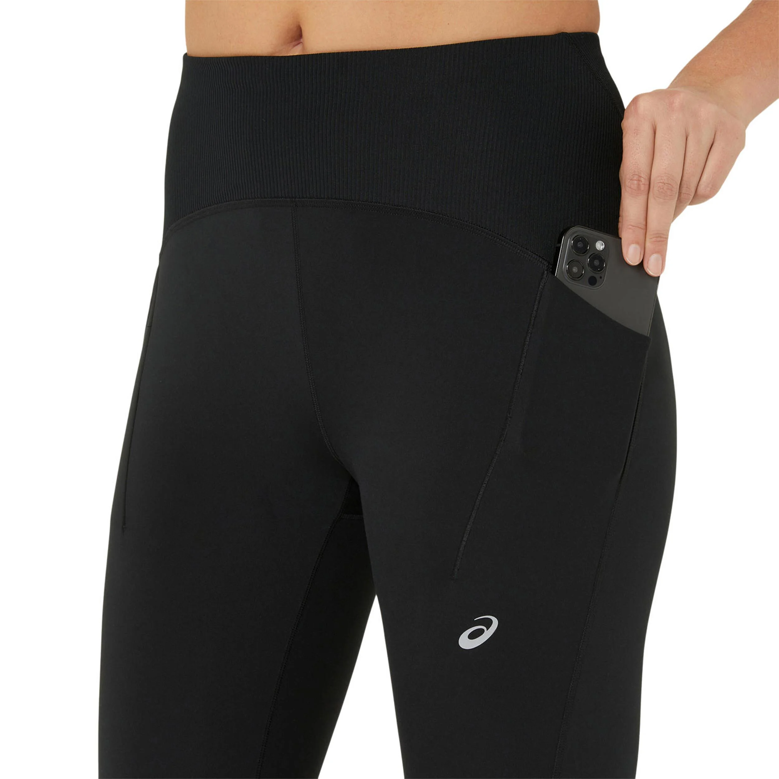 ASICS Road Winter High Waist Collant De Course Femmes - Noir