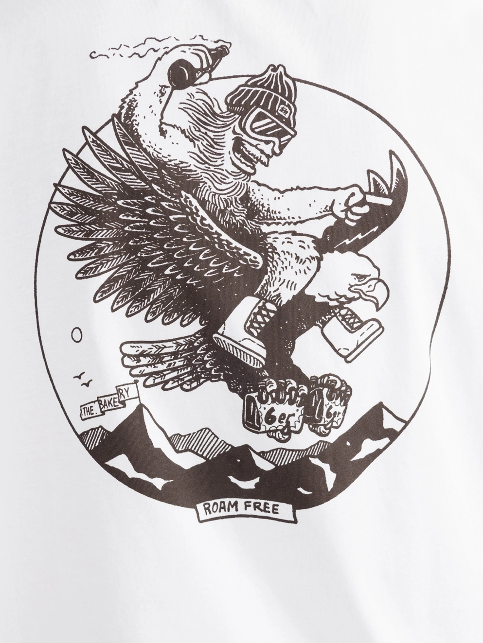 The Bakery Roam T-Shirt white