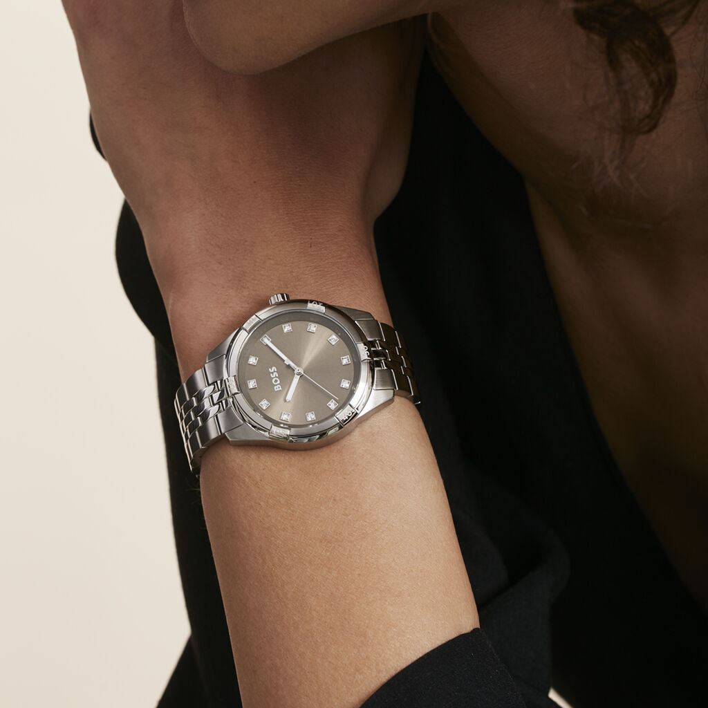 Montre Boss rhea Marron