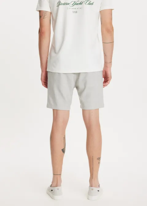 Korte broek met ruitpatroon grijs (GRS.LME)