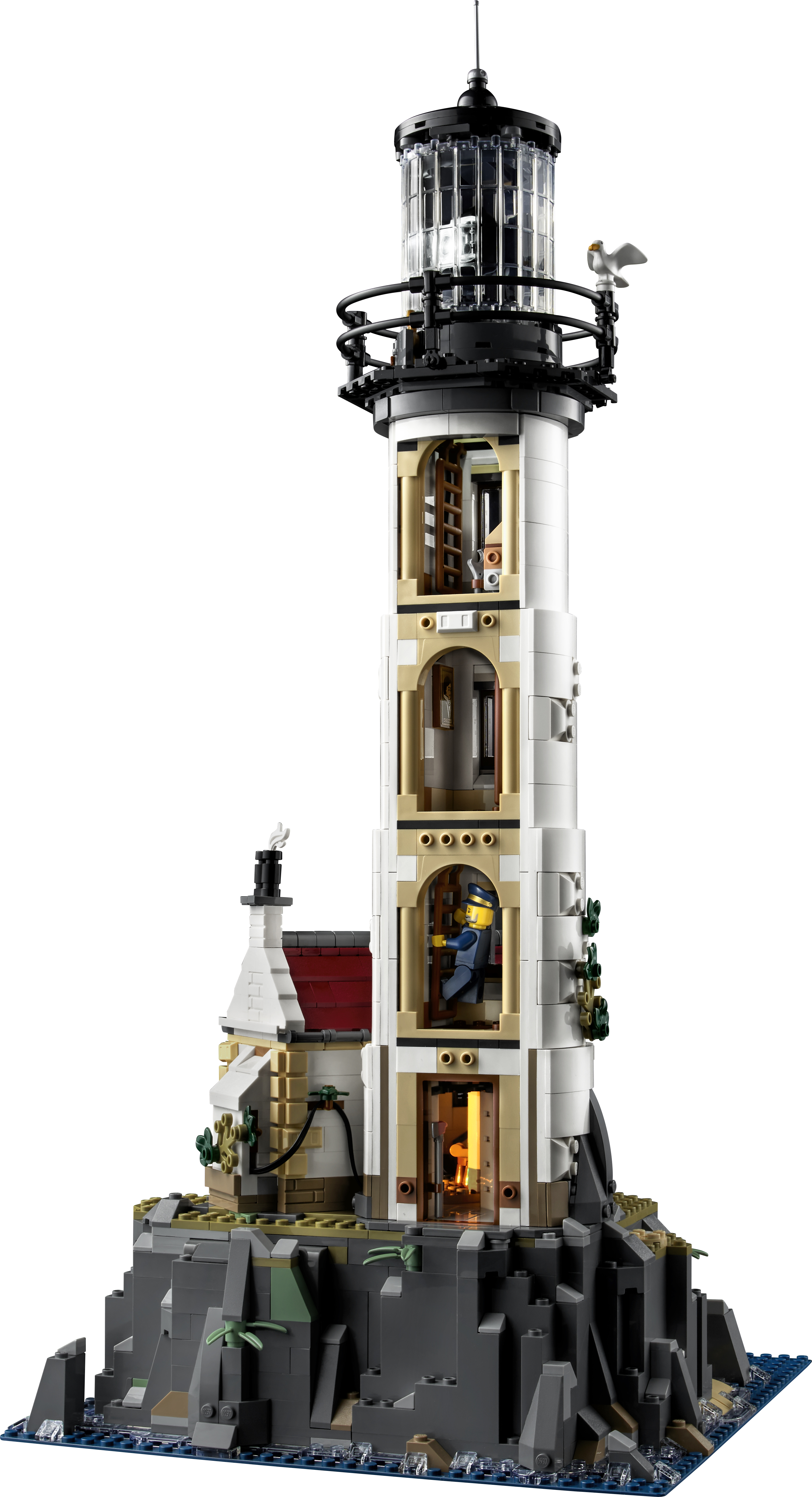 O farol motorizado 21335