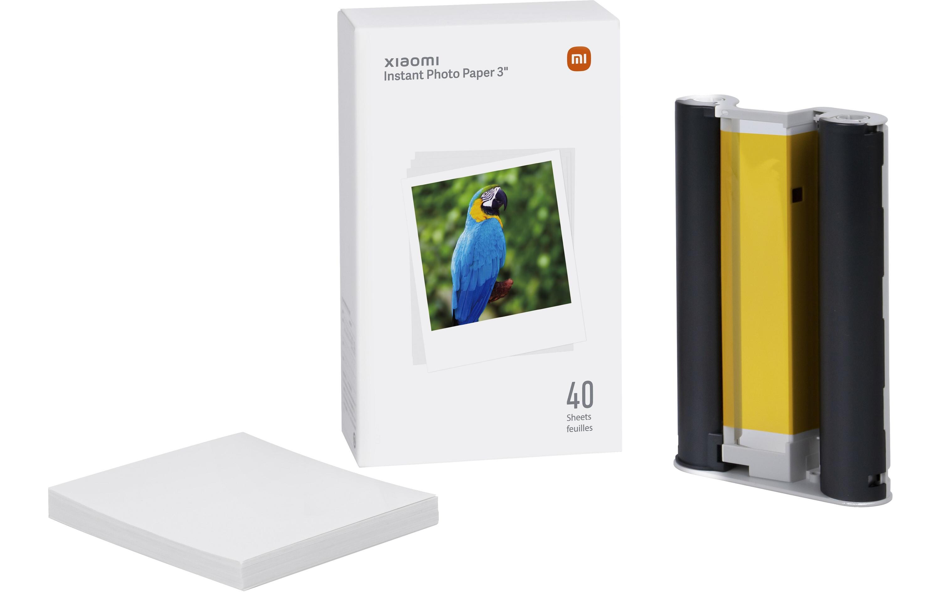 Fotodrucker Instant Photo Printer 1S Set Weiss<br>Portabler Mini-Fotodrucker