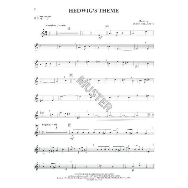 Alfred Music Publishing Harry Potter Complete Clarine