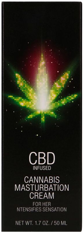 CBD Cannabis Masturbatiecrème Voor Haar - 50 ml