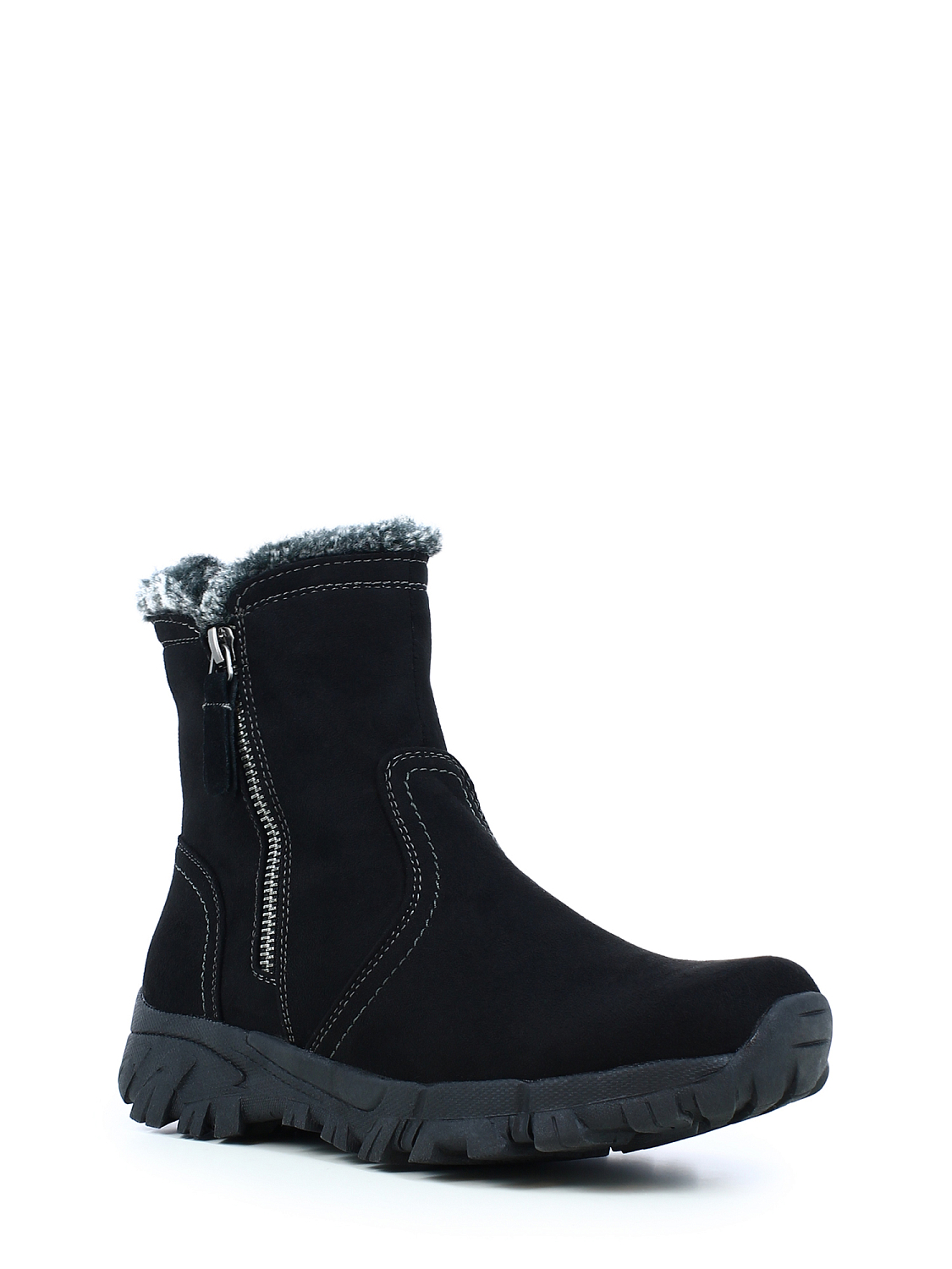 Duffy Lett Teddyfôret Boots Black