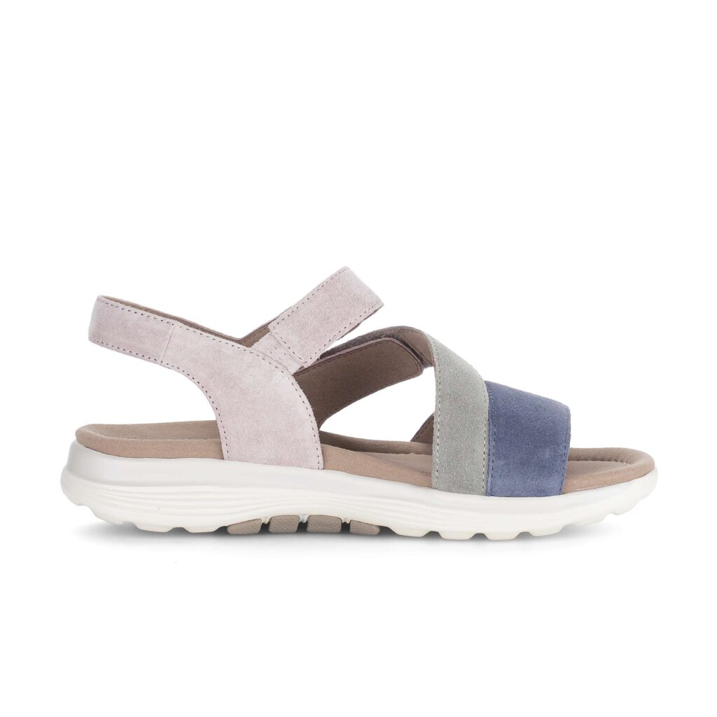 Sandal met riempjes multicolour