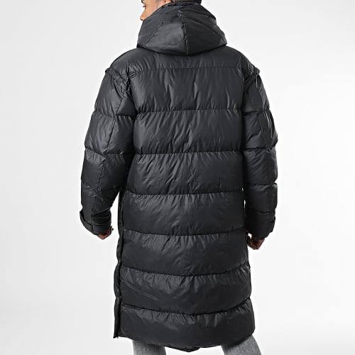 Doudoune Longue Capuche MNT-10031 Noir