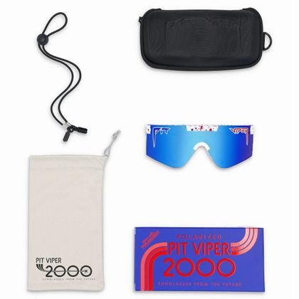 Lunettes de soleil Pit Viper THE 2000's - The Merika Polarized - Multicolore