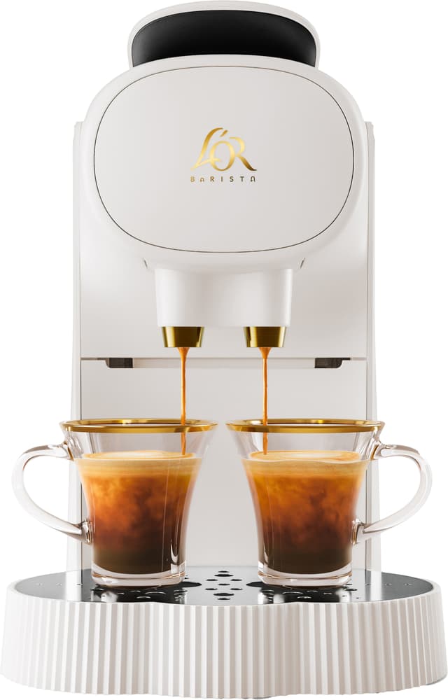 L'OR Barista Alessi kapselmaskine 4071587 (hvid)