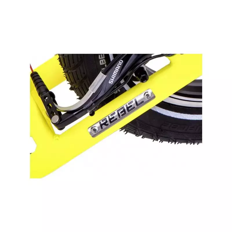 Foldable Footbike KOSTKA REBEL MAX FOLD (G5) - NEON Lemon