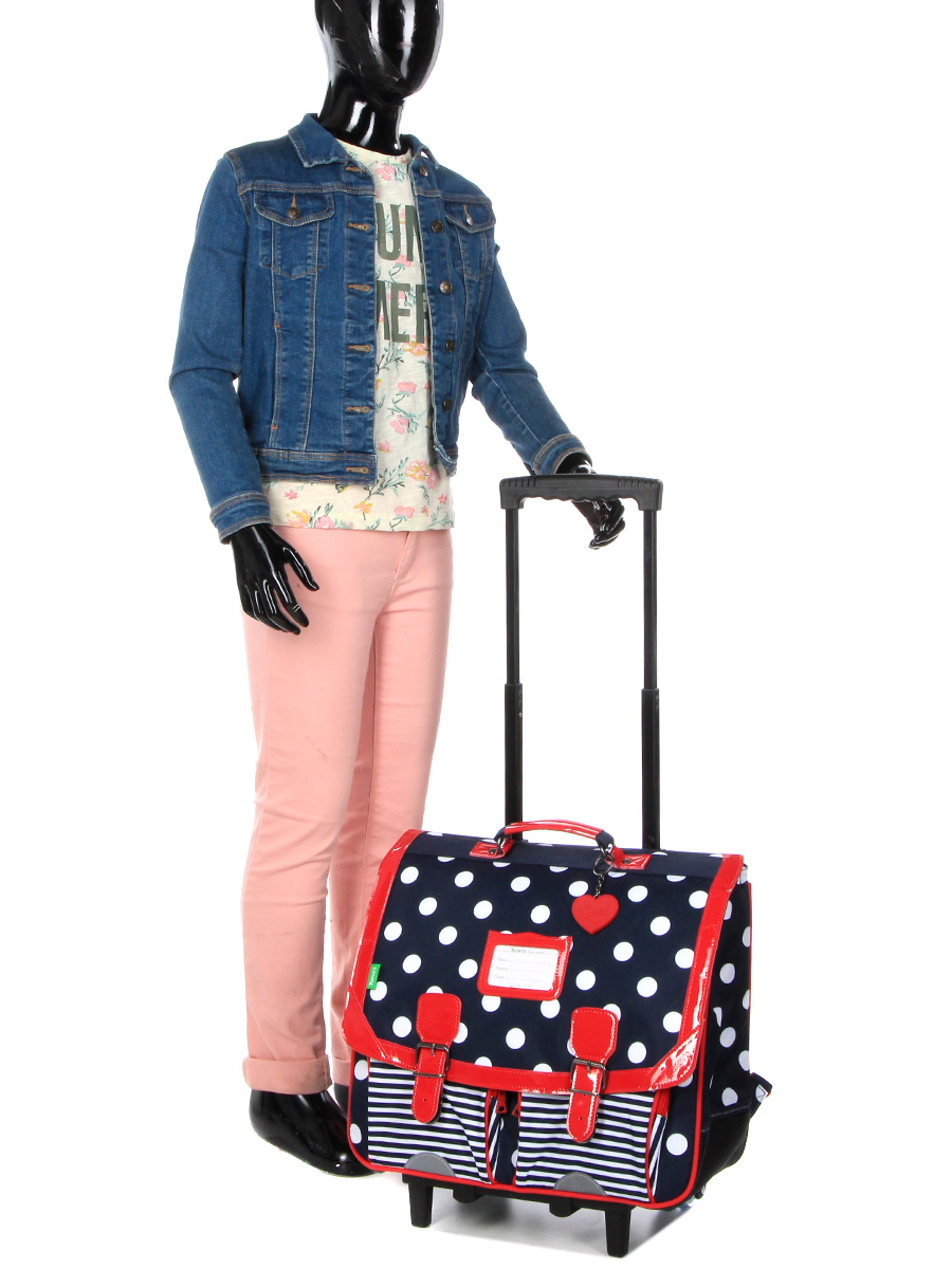 Cartable À roulettes Tann's Charlotte 41 cm