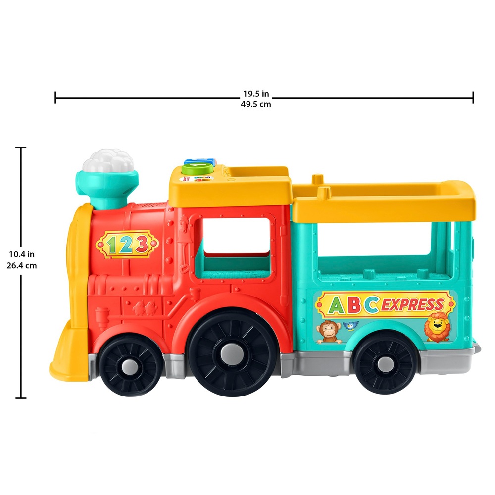 Fisher-Price Little People Großer ABC-Tierzug Spielzeug