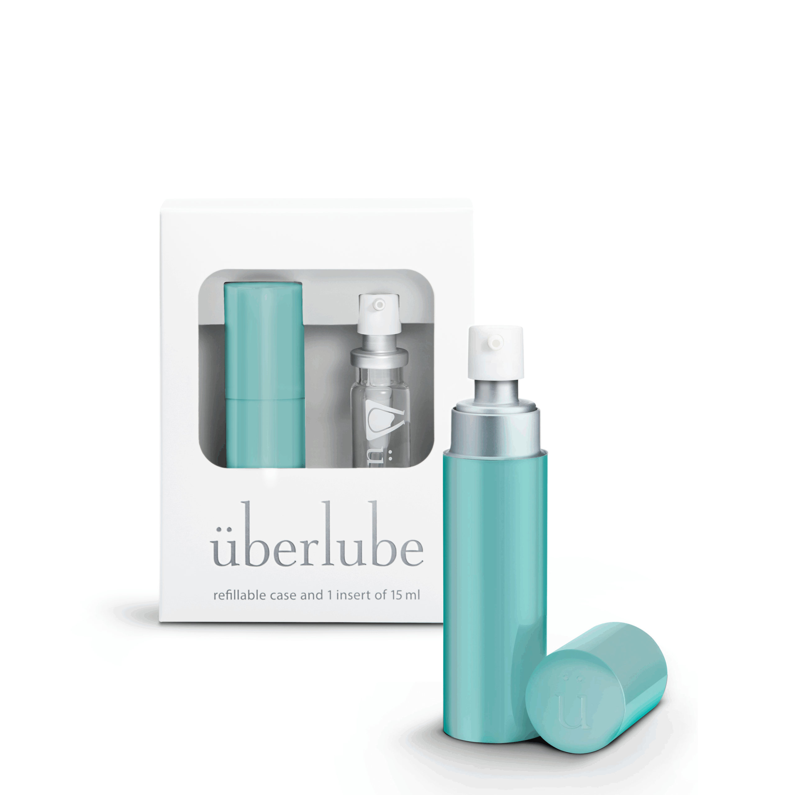 Uberlube Glijmiddel Siliconen – Good-To-Go Turquoise Aqua (15 ml)