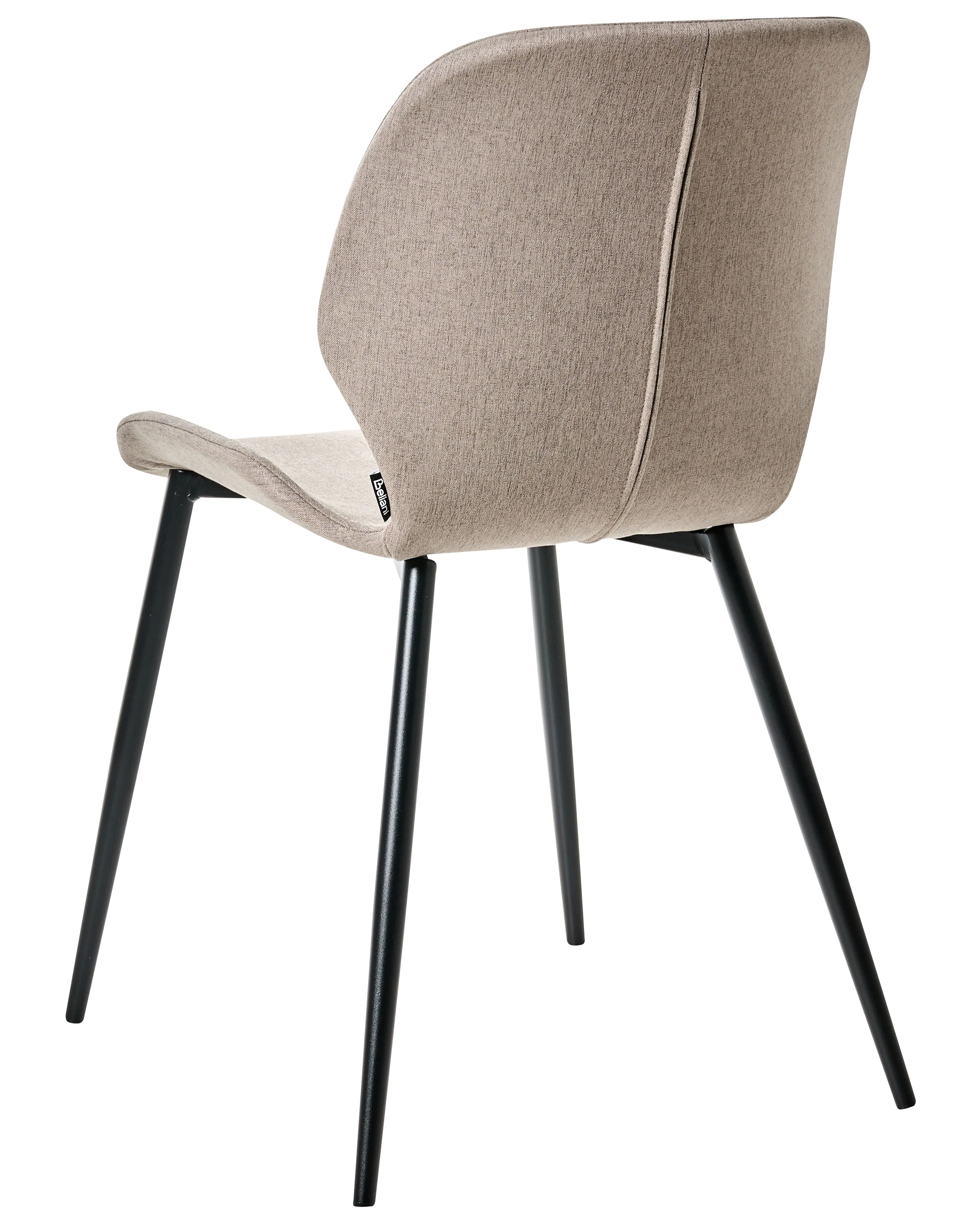 Set van 2 vergaderstoelen HOLLAND Stof Taupe