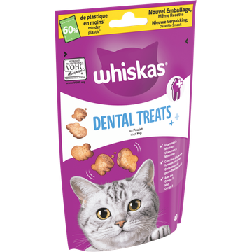 Whiskas Dental Treats Kattensnacks met Kip 40 g