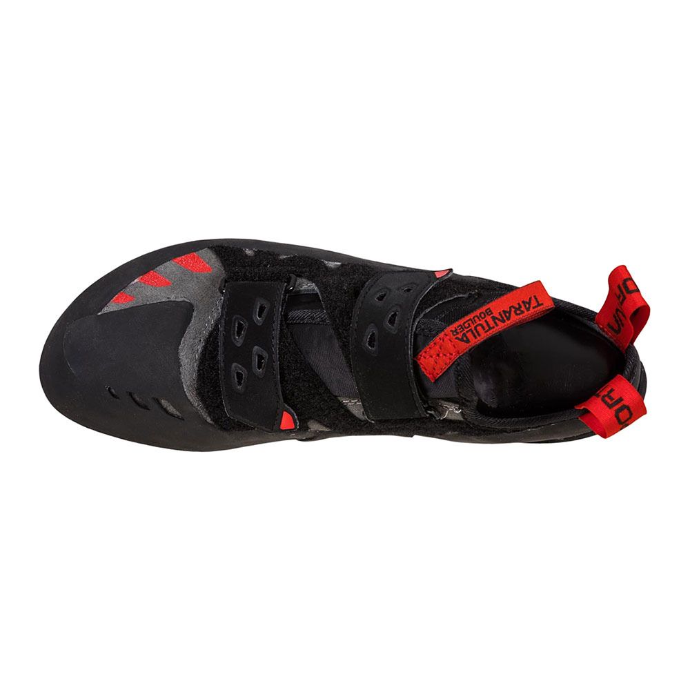 La Sportiva TARANTULA BOULDER - Chaussons d'escalade Homme metal/sunset