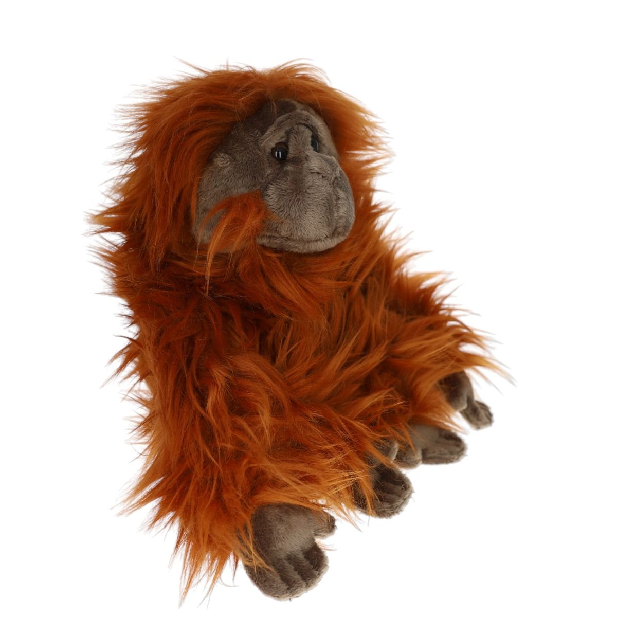 Peluche singe orang-outan marron Mercredi et Patati
