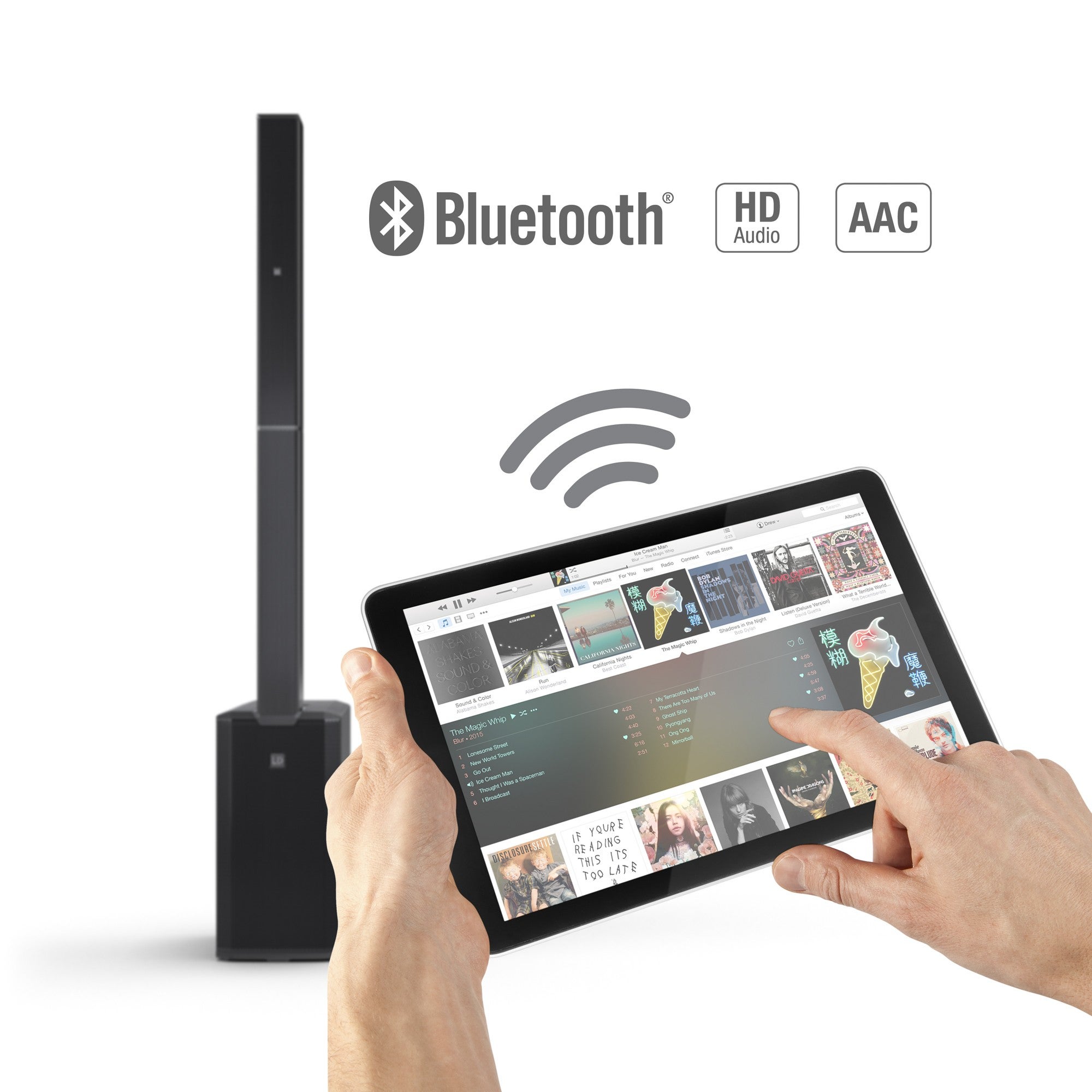 LD Systems MAUI 11 G3 portable cardioïde speaker-zuilsysteem zwart