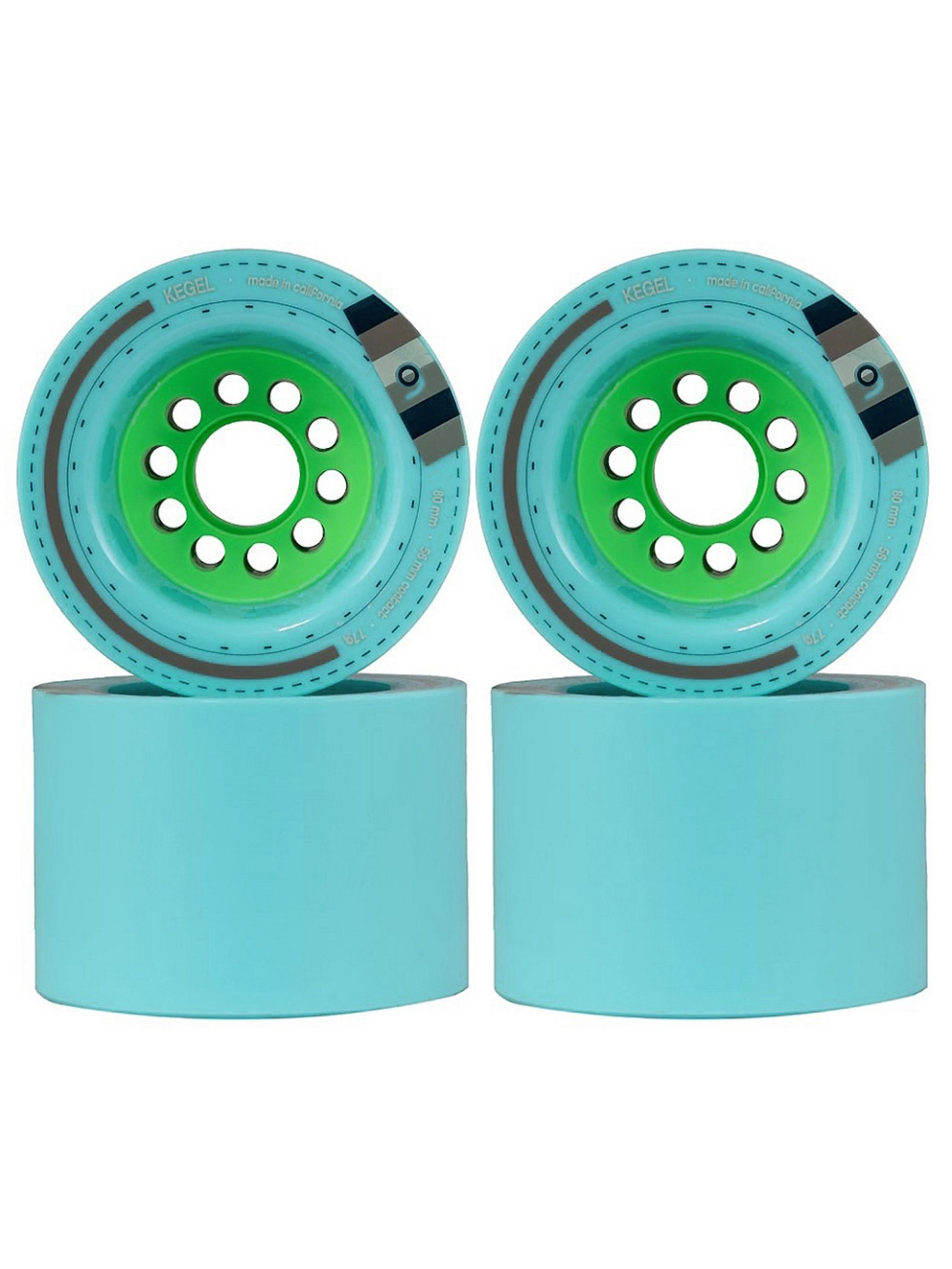 Orangatang Kegel 77A 80mm Wheels uni
